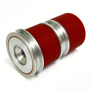 Roda e Rolo de Borracha PU Revestidos de Silicone para Sistemas de Movimento de Máquinas, Unidades de Transporte, Funcionamento Estável e Redução de Ruído - Product Image 3