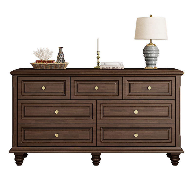 [armoire à sept tiroirs] 140x42x73cm