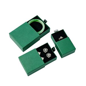 Custom <b>Printed</b> Matte Drawer Jewelry Box Portable Jewelry Gift Organizer Display Box - Product Image 2