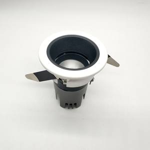 Foco LED Circular Antideslumbrante, Marco Estrecho, Diseño Moderno de Aluminio, Clasificación IP65, Tres Colores de Atenuación, para Uso en Hogar, Oficina y Hotel - Product Image 3