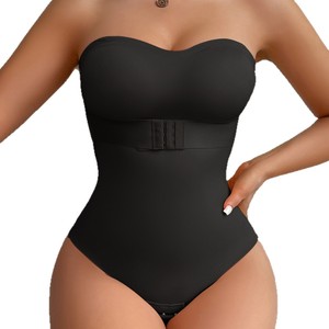 <span class=keywords><strong>Body</strong></span> sculptant gainant ventre plat sans couture avec bordure léopard, grande taille, ajouré, respirant, bretelles réglables, maintien ferme - Product Image 5