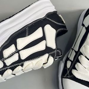 2026 MIHARA Collaboration Unisex Casual Sneakers Thick-Soled <b>Height</b>-<b>Increasing</b> Chunky Shoes Genuine Leather Upper Midsole - Product Image 1