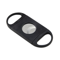 Ensemble de ciseaux et de couteau à cigares en acier inoxydable pour l'utilisation de cigares/cigarettes, modèle simple SLDA0021, option de logo personnalisé