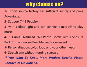 Freehot เซลฟี่แบบพกพา360เซลฟี่แบบพกพาเช่าเชิงพาณิชย์ชั้นนำ - Product Image 4