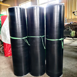 저렴한 플루오로엘라스토머 FKM 고무 시트 FVMQ 플루오로실리콘 플루오로 실리콘 가스켓 롤 시트 버진 블랙 고무 시트 - Product Image 1