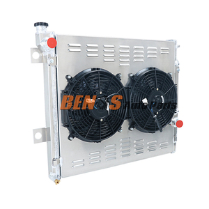 Ventilador de cubierta de radiador de 2 filas BENOS para Toyota <span class=keywords><strong>4Runner</strong></span> Lexus GX470 <span class=keywords><strong>V8</strong></span> 4.7L <span class=keywords><strong>2008</strong></span> 2003-2009 - Product Image 3