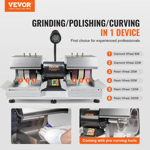 VEVOR-Rectificadora facetadora de roca lapidaria de 1800rpm con núcleo de rodamiento - Product Image 3