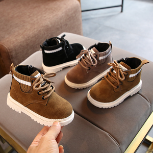 Winter& Autumn Fashion <b>Boots</b> Shoes Warm <b>Boots</b> With Plush Inside Children's Winter Shoes - Product Image 2