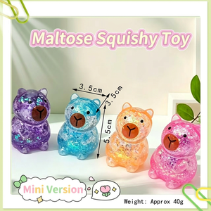 ตุ๊กตาหมีบีบเล่นคลายเครียด รุ่นมินิ พลาสติกคืนรูปช้า สำหรับทุกเพศ - Product Image 3