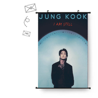 Toptan KPOP bts Boys JUNG KOOK JK ben hala fotoğraf goblen kumaş Poster JUNGKOOK asılı resimler