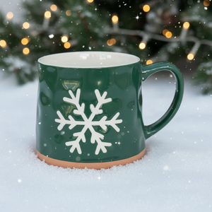 <b>Large</b> Capacity 15OZ Porcelain Christmas Pattern Milk Mugs for Tea Coffee Party Use <b>Gift</b> <b>Box</b> Packaging Dishwasher Microwave Safe - Product Image 5