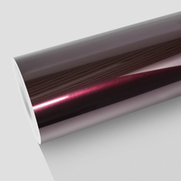 Échantillon gratuit Noir Rose Options sans jaunissement Film fermé Tpu Ppf Couleur Auto Ppf Tpu Ppf Film