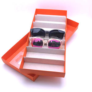 Craft Paper 7 slot Eyewear Display occhiali da sole imballaggio occhiali da sole vassoio vetrina cornici ottiche Show case <span class=keywords><strong>porta</strong></span> occhiali - Product Image 1