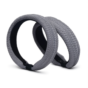 Funda para Volante Gris Universal con Agarre Texturizado, Accesorio Automotriz - Product Image 2