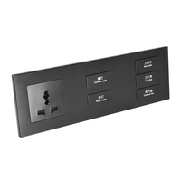 Interrupteurs et prises intelligents Orbita RS485 avec connexion au protocole KNX pour les chambres d'hôtel
