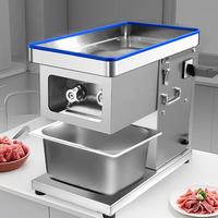 Trancheuse à viande commerciale découpeuse électrique 3.5mm/5mm trancheuse à viande automatique Deli viande jambon trancheuse Cutter