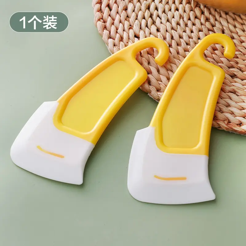 Hot Selling 15x6cm Kitchen Accessories Washing Cleaning Spatula Tool Silicone Pot Pan Scraper