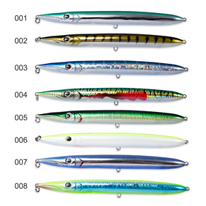 <span class=keywords><strong>Leurre</strong></span> <span class=keywords><strong>de</strong></span> pêche Hunthouse en plastique ABS grand format avec yeux 3D, <span class=keywords><strong>leurre</strong></span> à longue portée pour la pêche en mer, en rivière et en lac - Cible les bar et les carpes - Product Image 3