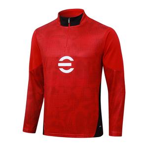 เสื้อฟุตบอลอิตาลีของมิลานยอดนิยม ทนทาน ระบายอากาศได้ดี เหมาะสำหรับการฝึกซ้อมของสถาบันฟุตบอลยุโรป - Product Image 3