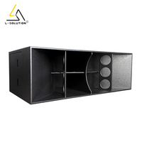 F221-A Lsolution Double 21 pouces, caisson de basses actif puissant de 4000W, système de sonorisation DJ extérieur pour grands concerts et événements
