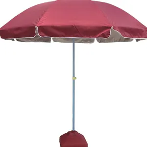Guarda-chuva aberto de praia 2022, melhor venda de alta qualidade manual aberta ao ar livre