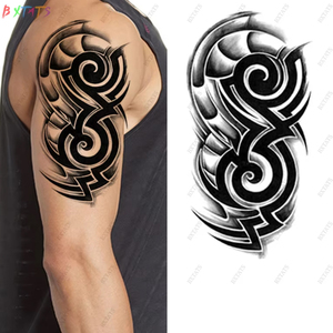 Venta al por Mayor Tatuaje Temporal Falso de Tótem Tribal de Media Manga para Adultos - Product Image 1