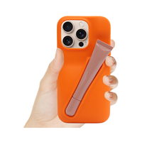 Leyi New Ready Stock Silicone Lip Gloss Phone Cover pour iPhone 16 Pro Max 3D Sports Design TPU Case avec Perfect Fit Plus Model