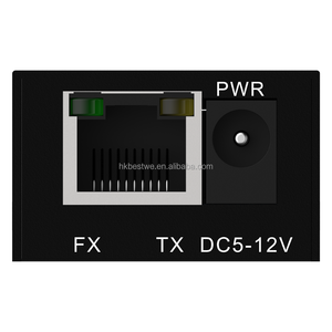 Mini convertisseur de média SC 1F1E 100Mbps commutateur de fibre optique Ethernet Simplex monomode 20KM 1310/1550nm - Product Image 2