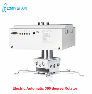 Projecteur électrique <span class=keywords><strong>motorisé</strong></span> à rotation, montage <span class=keywords><strong>pour</strong></span> salle de réunion, 12 v, 360 degrés - Product Image 4