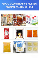 Machine d'emballage multifonctionnelle pour liquides, sauces, pâtes, miel, huile, confiture, ketchup, sachets liquides avec imprimante de date