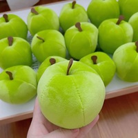 Schattig fruit knuffel, sinaasappel perzik mangosteen durian zacht pluche speelgoed, lief pluche popje verjaardagscadeau groothandel