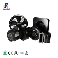 Ventilador Centrífugo Industrial de Curva Inversa de 310 mm con Motor EC DC, Venta Directa de Fábrica, para Refrigeración y Ventilación