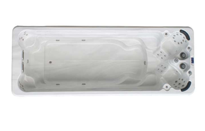 JY8602-Piscina grande de lujo, piscina de Spa acrílica, para exteriores, de madera tratada independiente, masaje giratorio - Product Image 3