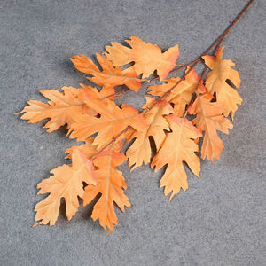 ดอกไม้ประดิษฐ์สีส้มช่อดอกไม้สำหรับเจ้าสาวดอกกุหลาบทำจากผ้าไหมสำหรับงานแต่งงาน - Product Image 6