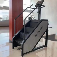 Escaladora Vertical para Gimnasio Comercial, Simulador de Escaleras para Ejercicio