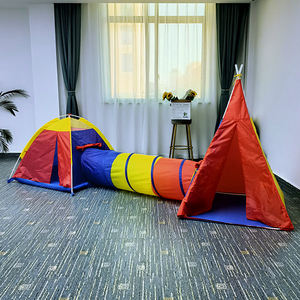 Tente de jeu pliable <span class=keywords><strong>pop</strong></span>-<span class=keywords><strong>up</strong></span> unisexe Offre Spéciale <span class=keywords><strong>maison</strong></span> de jouets multi-enfants avec <span class=keywords><strong>tunnel</strong></span> tente de jeu en polyester doux pour enfants - Product Image 3