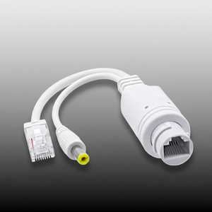Fábrica al por mayor 10/100Mbps exterior impermeable 24V a DC12V 1.2A POE divisor módulo de fuente de alimentación separador de red sistema CCTV - Product Image 1