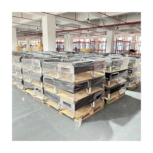 Hornos para Asar con Leña con Piedra, <span class=keywords><strong>Horno</strong></span> de <span class=keywords><strong>Pizza</strong></span> Italiano de Alta Calidad de 17 Pulgadas con Kit de Quemador de <span class=keywords><strong>Gas</strong></span> Giratorio - Product Image 3