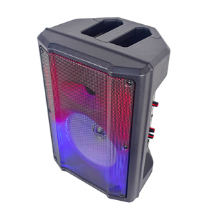 ลำโพงแบบพกพาก้านดึงสำหรับงานปาร์ตี้ลำโพงวูฟเฟอร์คาราโอเกะพร้อมไมค์ - Product Image 4