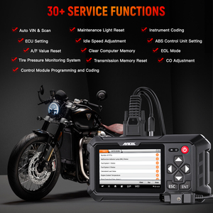 2026 Ancel MT500 Motorrad-Scanner Vollsystem-Diagnose ECU-Codierung <span class=keywords><strong>AutoTools</strong></span> Motorrad-Analyse USA-Version für BRP KAWASAKI - Product Image 2
