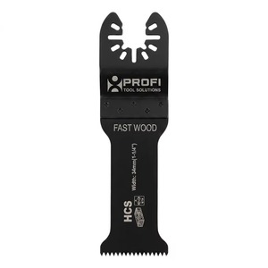 Cuchilla Oscilante HCS Extra Larga de 67 mm de Profundidad y 34 mm (1-1/4 Pulgadas) para Cortar Madera - Product Image 1