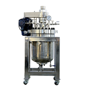 เครื่องปฏิกรณ์ไฮโดรเจนเนชั่นสแตนเลส bibo HXCHEM 50 ลิตร แบบกึ่งอัตโนมัติ กำลังไฟ 12KW-75KW รองรับหลายแรงดันไฟฟ้า - Product Image 1