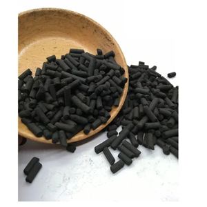 Precio de fábrica Columnar Carbón activo 3mm 4mm Pellet de carbón a granel para productos químicos de papel y aditivos del petróleo - Product Image 2