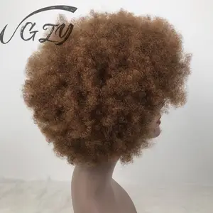 Nieuwe Stijl 4X4 Sluiting Pruik Afro Kinky Krullend Menselijk Haar Pruiken Voor Zwarte Vrouwen Perruque Cheveux Humain