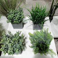 Plantes en pot artificielles en herbe synthétique, petit bonsaï de 30 cm, écologiques, pour la décoration de mariages, Noël, le Nouvel An chinois, la maison et les hôtels