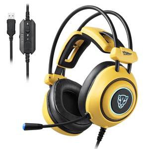 Casques de jeu H19 <span class=keywords><strong>2022</strong></span>, son surround 7.1, filaires USB, antibruit, avec microphone - Product Image 4