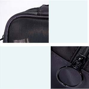 Bolsa de Maquillaje Transparente de PVC con Logotipo Personalizado, Bolsa de Cosméticos de Malla Portátil y Ecológica para Viajes, para Mujer - Product Image 3