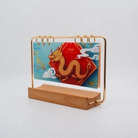 Calendrier de l'Avent de bureau personnalisé, supports vierges pour sublimation, cadre photo avec 7 feuilles de film PET