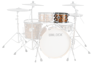 Professionnel 10 pouces jaune <span class=keywords><strong>Tom</strong></span>-<span class=keywords><strong>Tom</strong></span> tambour roulement bord Studio/Gig prêt Remo tête Roland/Yamaha accessoire d'instrument de musique - Product Image 2