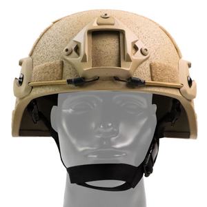 Nouveau casque en fibre de verre personnalisé Mich pour l'entraînement en plein air, casques tactiques légers en FRP pour la conduite, couleur kaki - Product Image 4